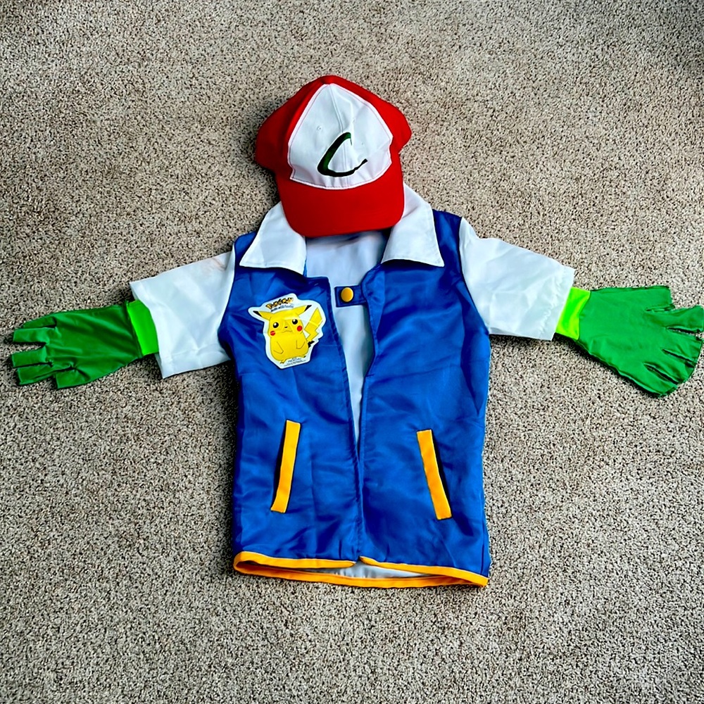 halloween costume Ash-ketchm from pikachoo